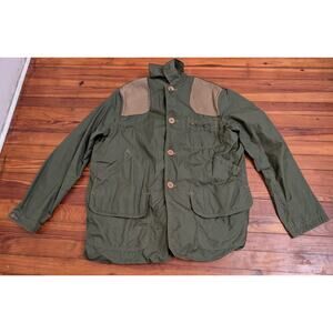 American Field Sportswear Green Mens Field Jacket Large